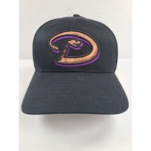 New Era Arizona Diamondbacks Snapback Hat Black Embroidered Adult Baseball MLB